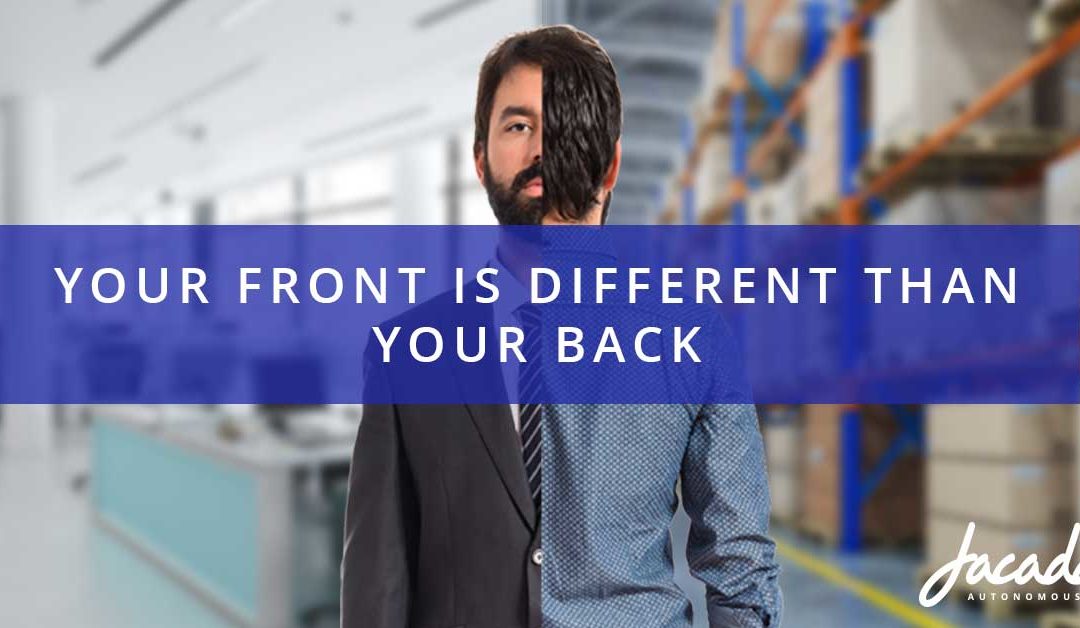 Your Front is Different than Your Back